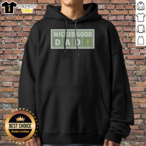 Pretty New England Patriots Wicked Good DAD Wordle Style NFL Football Hoodie in vibrant colors and unique design.