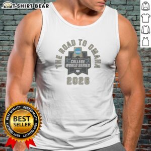 Official The Road To Omaha 2020 NCAA College World Series Omaha 2026 Tank Top