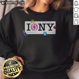 Awesome The Governors Ball I Love New York City Sweatshirt featuring a vibrant graphic design