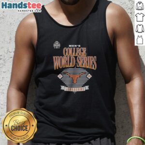 Original Texas Longhorns 2026 Men's College World Series Omaha NCAA Baseball Logo Team Tank top