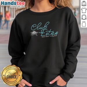 Top Club Estes Utah State Volleyball sweatshirt in charcoal gray with logo on front chest, long-sleeve crewneck