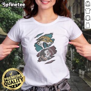 Nice Jacksonville Jaguars Florida State Seminoles Team Logo girlt shirt featuring vibrant team colors and logos