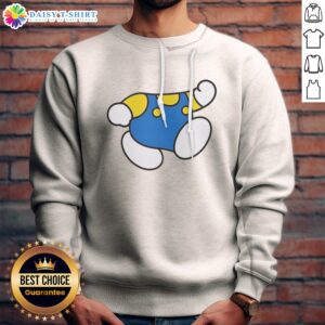 Pretty Bodega Body 3 No Head Funny Sweatshirt displayed on a neutral background, showcasing its unique design.