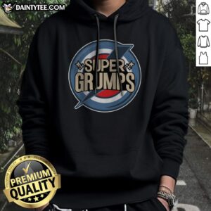 Top Super Grumps Hoodie featuring a cozy design and vibrant graphics for ultimate comfort.