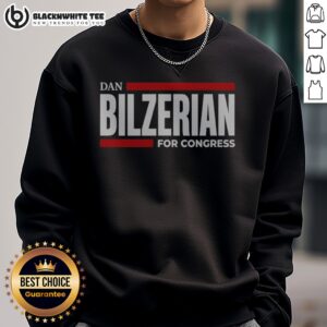 Hot Dan Bilzerian For Congress 2026 Sweatshirt featuring bold graphics and a comfortable fit.