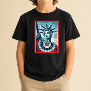 Nice Our America Time Magazine July 6 2026 Kids T-Shirt