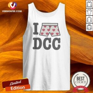 Original Top I Heart Print Boxers DCC Tank Top tank top optimized with bold heart print design