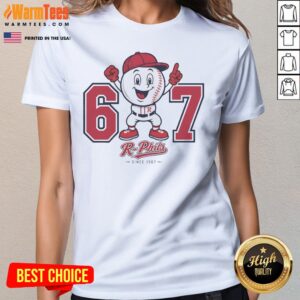 Hot Reading Phillies 67 Since 1967 R Phils Baseball Ladies Shirt