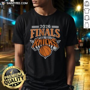 Hot 2026 Finals New York Knicks Basketball Team Shirt featuring bold graphics on a comfortable cotton tee