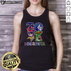 Official Minnesota Twins Minnesota Timberwolves Minnesota Vikings Minnesota Wild Love Minnesota Teams Sport Tank top for fans