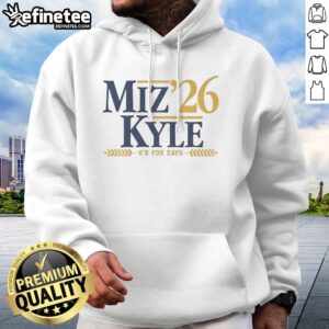 Official Jacob Misiorowski And Kyle Harrison Jacob Misiorowski Miz Kyle '26 K'S For Days hoodie in vibrant colors