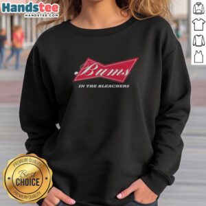 Original Budweiser Baseball Football Hockey Basketball Bums In The Bleachers sweatshirt in a cozy fit