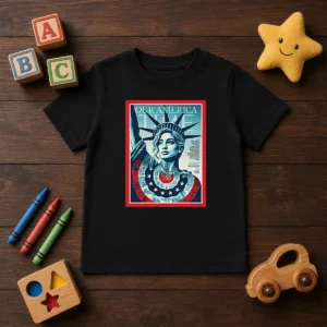 Pretty Our America Time Magazine July 6 2026 Kids T-Shirt