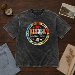 Top Kinder Dream Team Washed T-Shirt