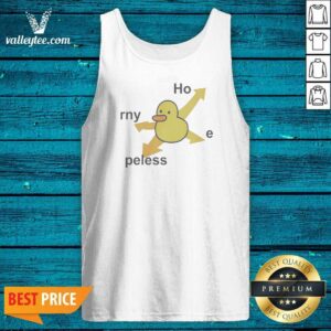 Top Rny Peless Duck In Distress Tank Top