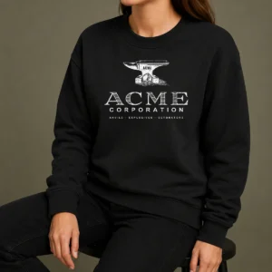 Hot ACME Corporation Anvils Explosives Detonators Sweater