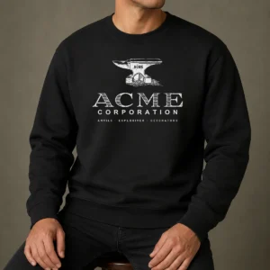 Official ACME Corporation Anvils Explosives Detonators Sweater