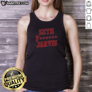 Seth Fucking Jarvis Carolina Hurricanes Tank Top