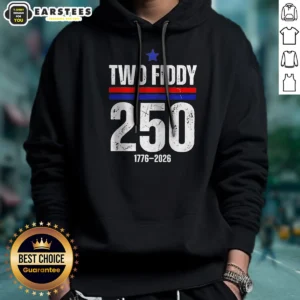 Pretty Two Fiddy 250 17762026 USA Hoodie