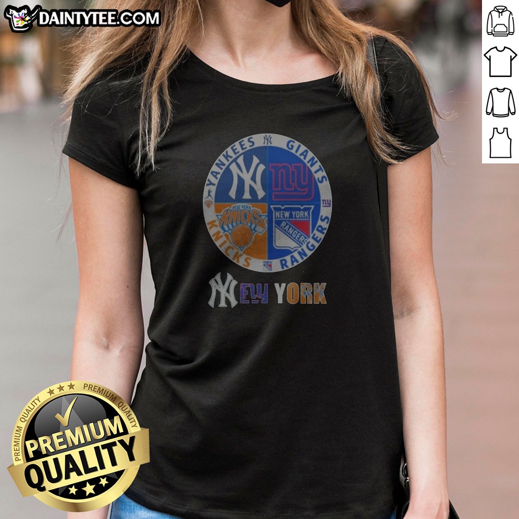 new-york-yankees-knicks-rangers-giants-4-teams-sports-logo-ladies-shirt New York Yankees Knicks Rangers Giants 4 Teams Sports Logo Ladies Shirt