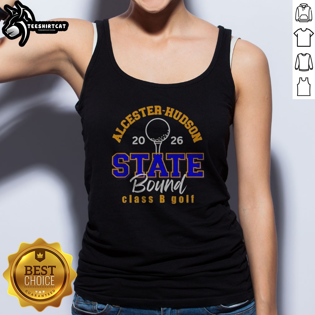 nice-alcester-hudson-class-b-golf-state-bound-2026-tank-top Nice Alcester Hudson Class B Golf State Bound 2026 Tank top displayed on a neutral background