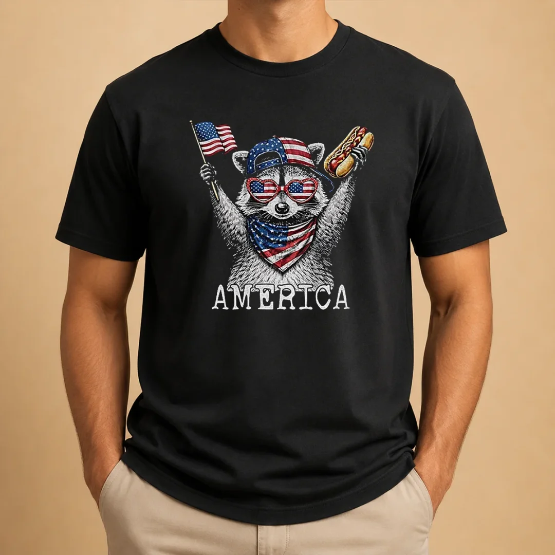 nice-america-raccoon-hot-dog-4th-of-july-patriotic-usa-animal-2026-t-shirt-1 Nice America Raccoon Hot Dog 4th Of July Patriotic USA Animal 2026