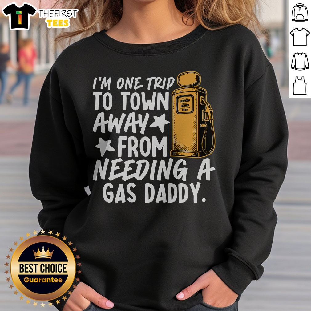 nice-country-gas-daddy-southern-humor-sweatshirt Nice Country Gas Daddy Southern Humor Sweatshirt in a cozy setting, perfect for casual wear.