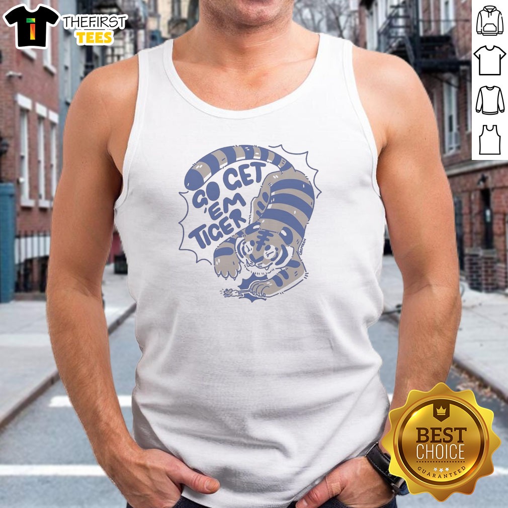 nice-go-get-em-tiger-cute-little-cub-chasing-a-mouse-in-the-jungle-illustration-tank-top Nice Go Get Em Tiger Cute Little Cub Chasing A Mouse In The Jungle Illustration Tank Top