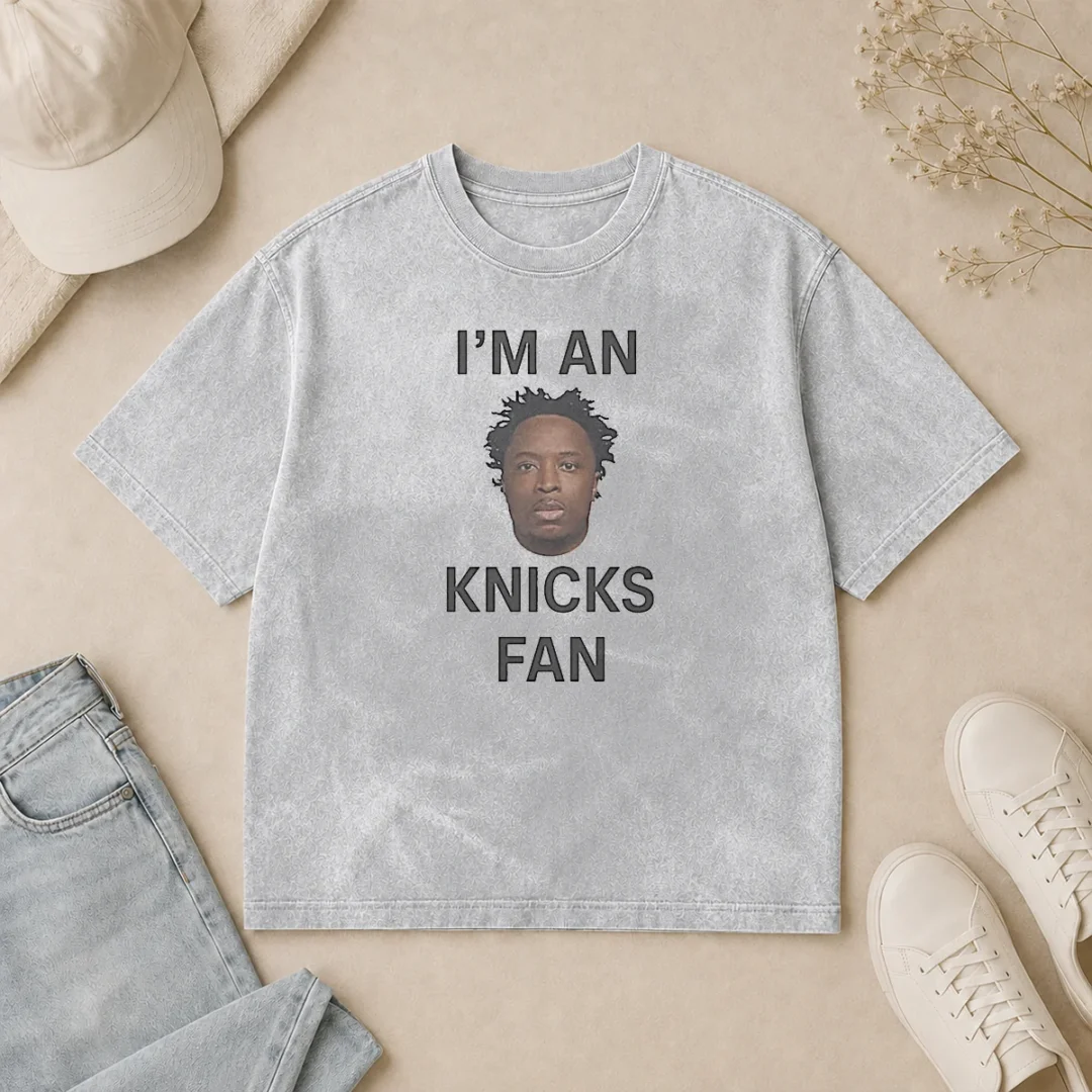 Nice I'M An OG Knicks Fan Washed T Shirt Nice I'M An OG Knicks Fan Washed T-Shirt