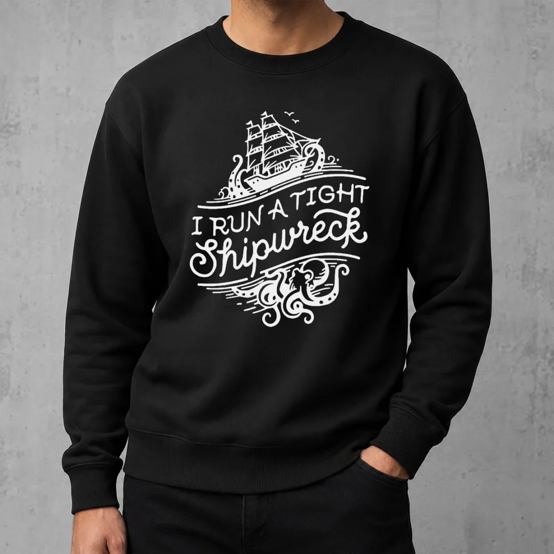 nice-i-run-a-tight-shipwrech-sweater Nice I Run A Tight Shipwrech Sweater