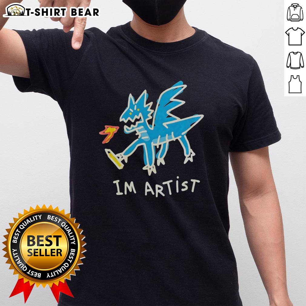Nice Im Artist Dragon T Shirt Nice Im Artist Dragon T-Shirt featuring a colorful dragon design, perfect for art lovers and unique fashion enthusiasts.