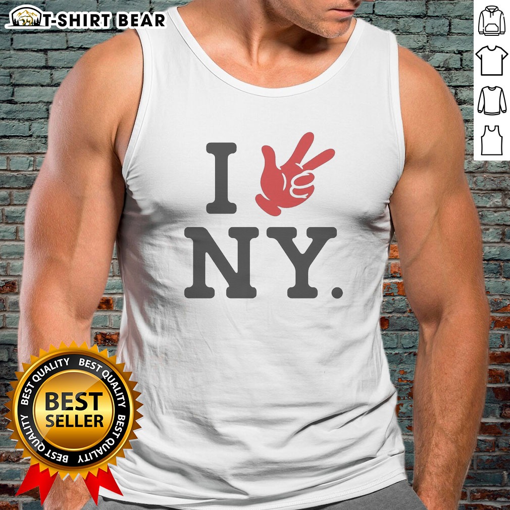Nice Josh Hart New York Knicks I NY Hand Sign Tank Top Nice Josh Hart New York Knicks I NY Hand Sign Tank Top