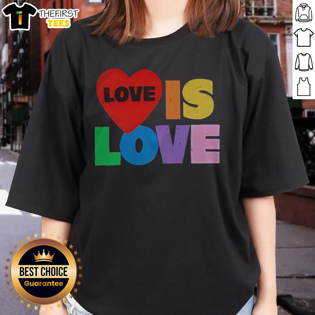 nice-love-is-love-pride-lgbtq-ladies-shirt Nice Love Is Love Pride LGBTQ Ladies Shirt featuring a vibrant rainbow design