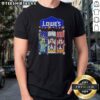 Nice Lowe'S Mickey Mouse Statue Of Liberty Patriot Uncle Sam USA Shirt featuring a patriotic graphic on a comfortable cotton tee