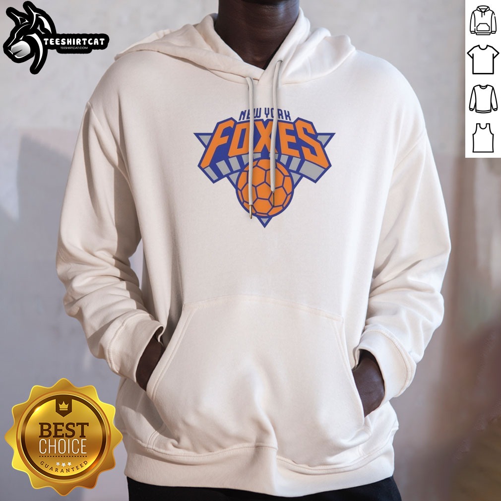 nice-new-york-foxes-new-york-knicks-logo-hoodie Nice New York Foxes New York Knicks Logo Hoodie featuring a vibrant team logo.