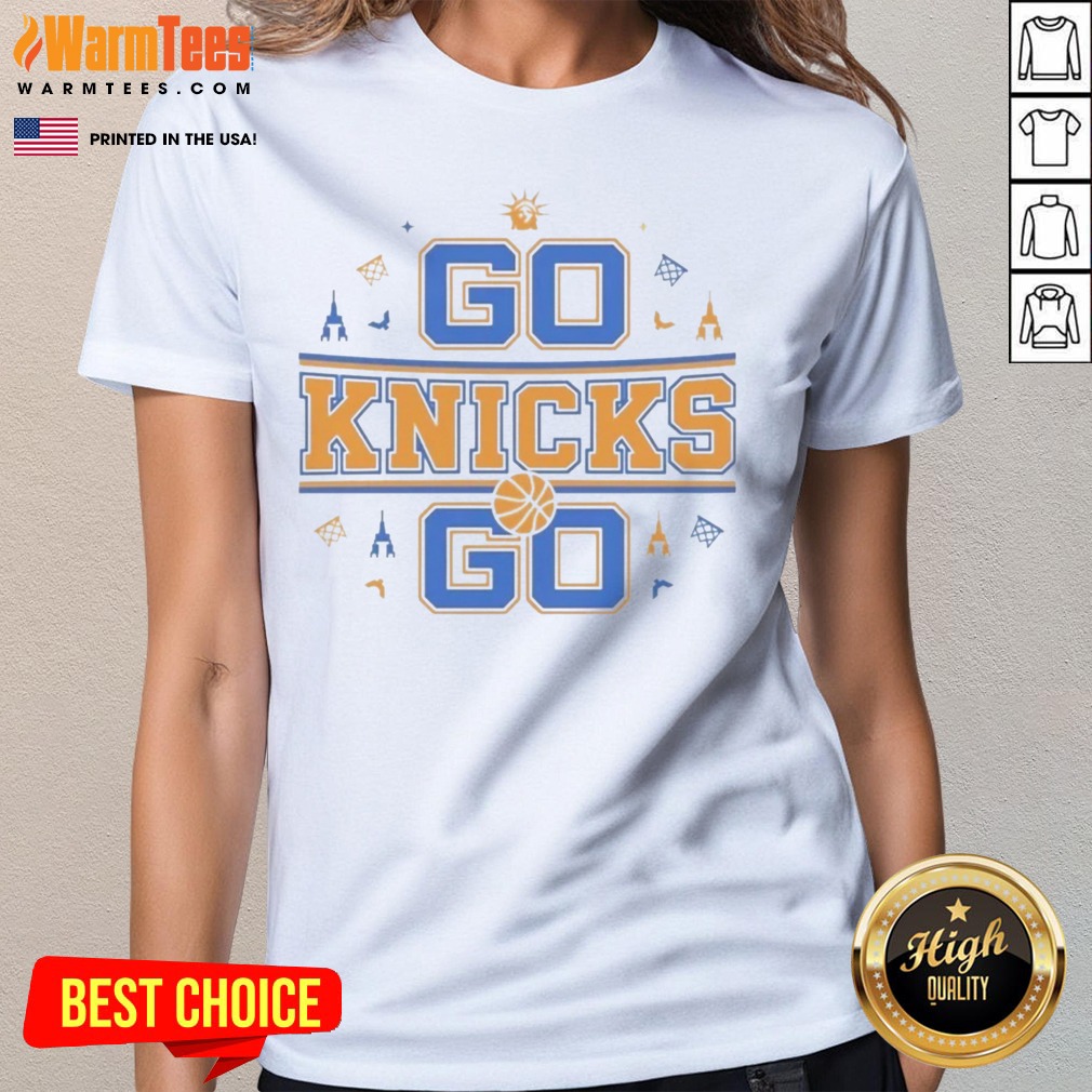 nice-new-york-knicks-nba-go-knicks-go-ladies-tee Nice New York Knicks NBA GO Knicks GO ladies tee featuring vibrant team colors and logo.