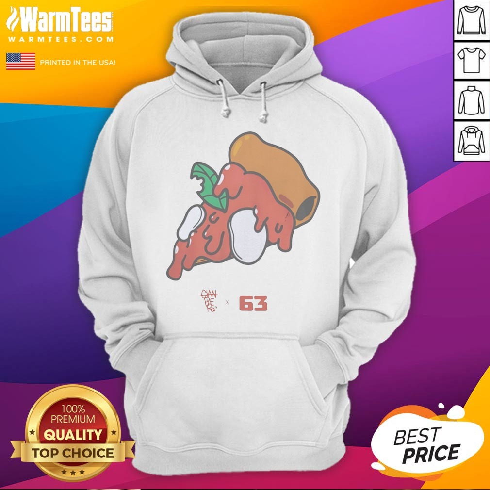 nice-pizza-gian-berg-x-63-hoodie Nice Pizza Gian Berg X 63 hoodie featuring a vibrant pizza graphic on a cozy fabric.