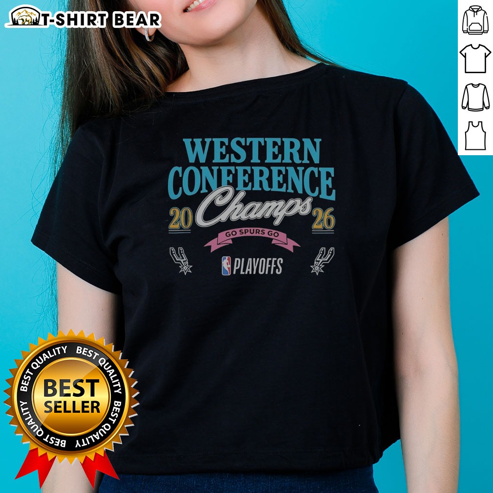 Nice San Antonio Spurs Western Conference Champs 2026 Go Spurs Go Playoffs Ladies Shirt Nice San Antonio Spurs Western Conference Champs 2026 Go Spurs Go Playoffs Ladies Shirt featuring a vibrant design.
