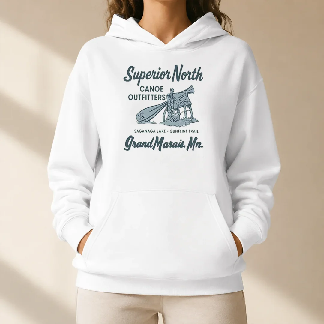 nice-superior-north-canoe-outfitters-hoodie Nice Superior North Canoe Outfitters Hoodie