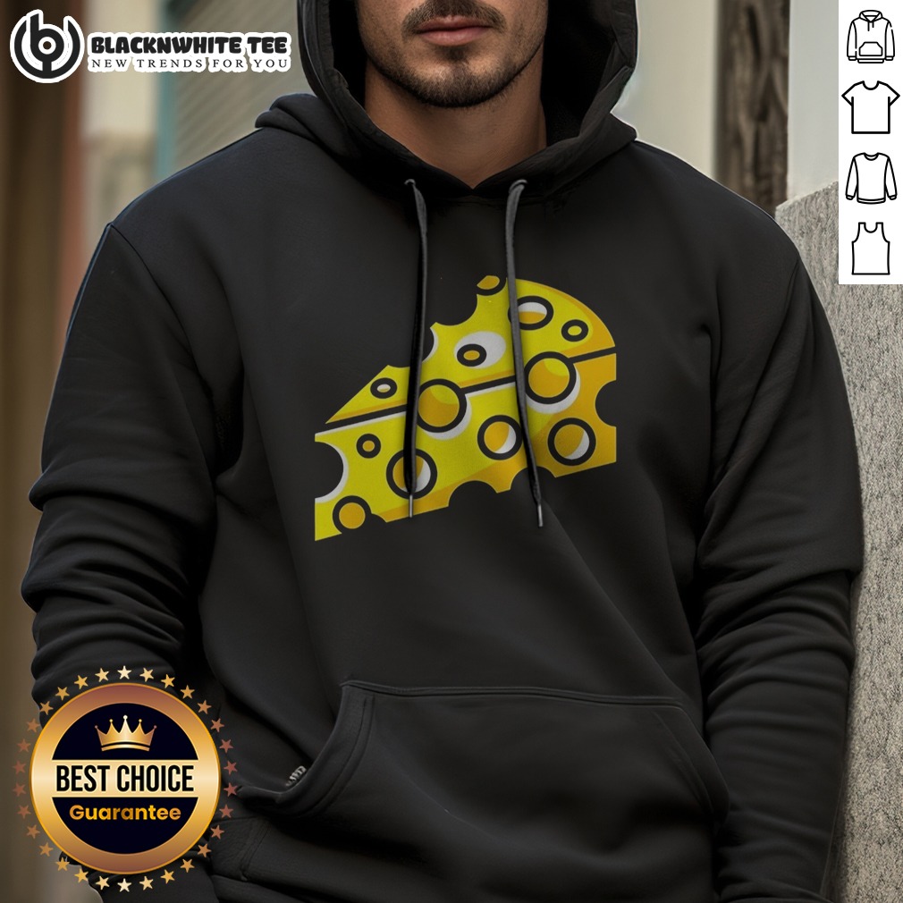 nice-swiss-cheese-hole-yellow-food-slice-dairy-snack-symbol-pattern-culinary-art-hoodie Nice Swiss Cheese Hole Yellow Food Slice Dairy Snack Symbol Pattern Culinary Art Hoodie displayed on a neutral background.