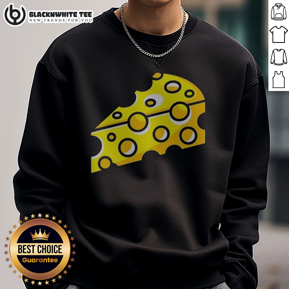 Nice Swiss Cheese Hole Yellow Food Slice Dairy Snack Symbol Pattern Culinary Art Sweatshirt Sweashirt Nice Swiss Cheese Hole Yellow Food Slice Dairy Snack Symbol Pattern Culinary Art Sweatshirt featuring a fun cheese design.