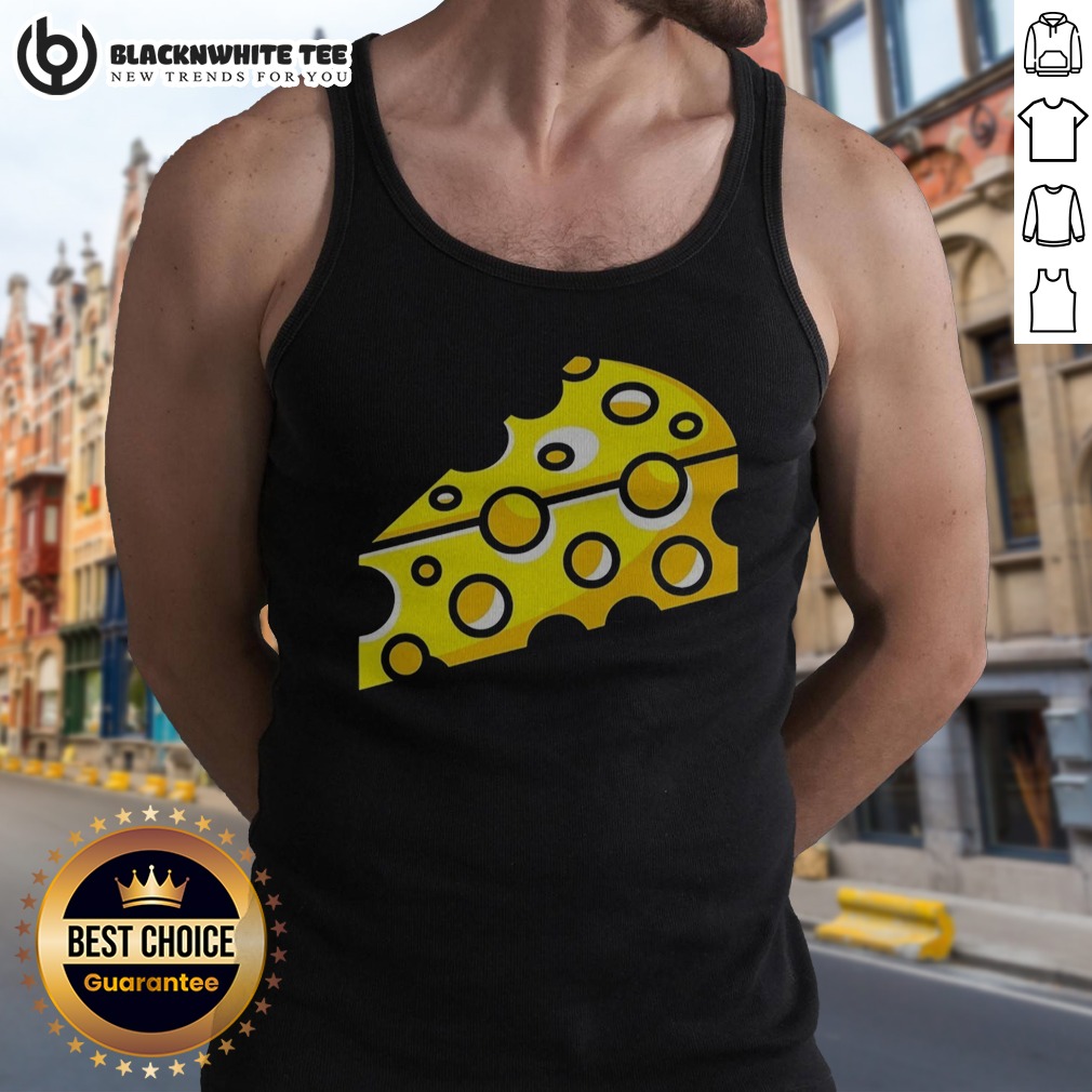 Nice Swiss Cheese Hole Yellow Food Slice Dairy Snack Symbol Pattern Culinary Art Tank Top Nice Swiss Cheese Hole Yellow Food Slice Dairy Snack Symbol Pattern Culinary Art Tank Top showcasing a fun cheese slice design.