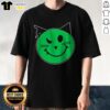 Nice Taliesin Wearing Meowmeowz Logo Shirt displayed on a model, perfect for casual wear.