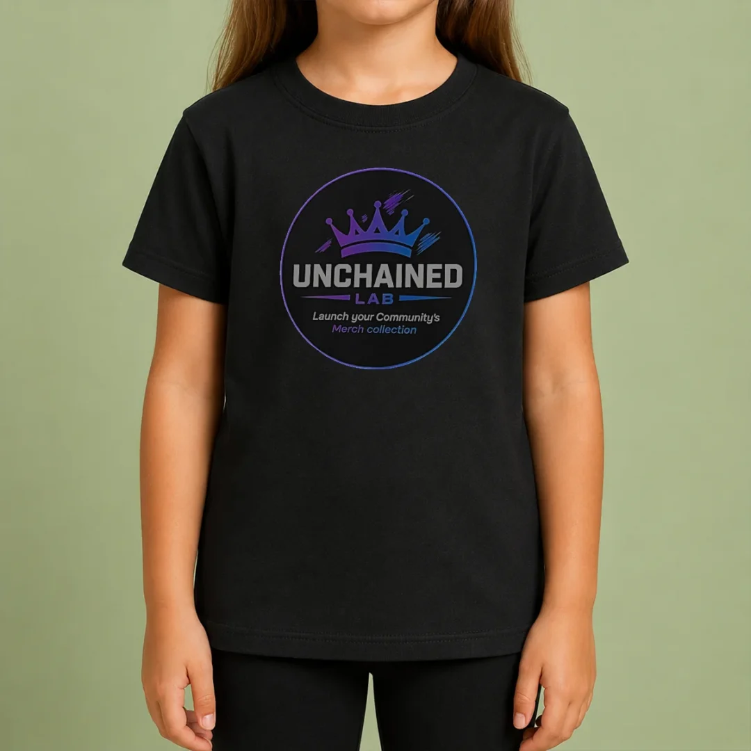 Nice Unchained Lab Launch Your Communitys Kids T Shirt Nice Unchained Lab Launch Your Communitys Kids T-Shirt