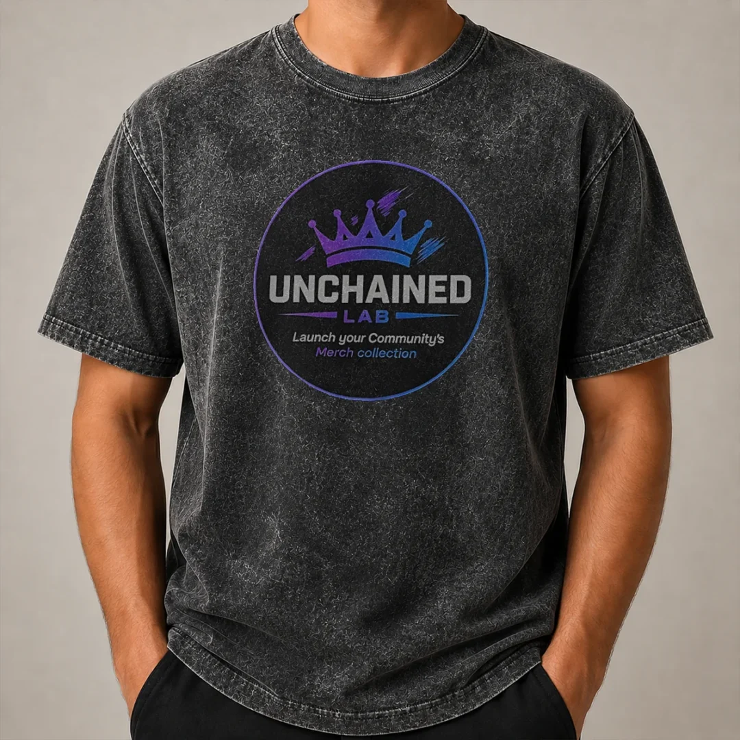 Nice Unchained Lab Launch Your Communitys Washed T Shirt Nice Unchained Lab Launch Your Communitys Washed T-Shirt