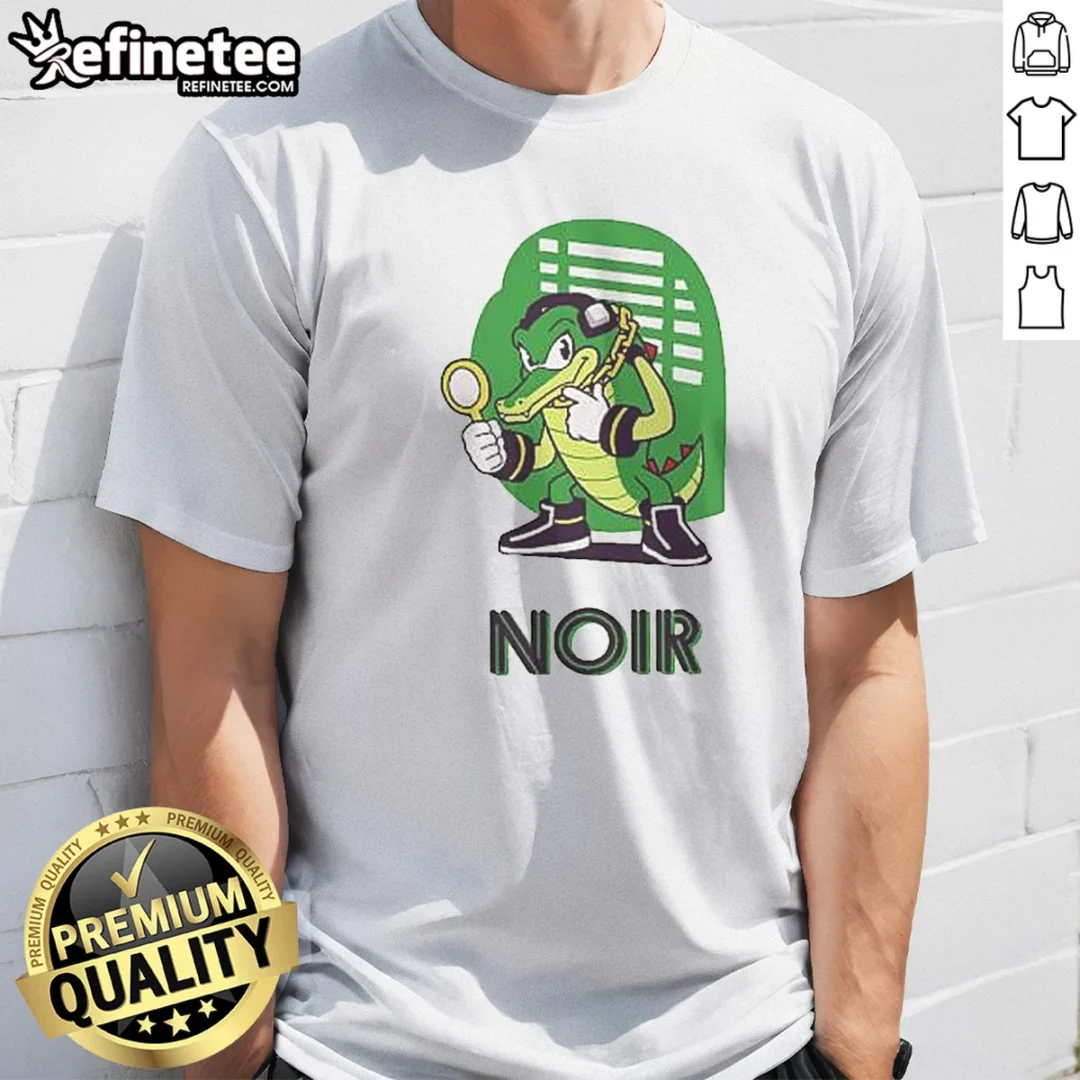 nice-vector-the-crocodile-chaotix-detective-agency-noir-t-shirt Nice Vector The Crocodile Chaotix Detective Agency Noir
