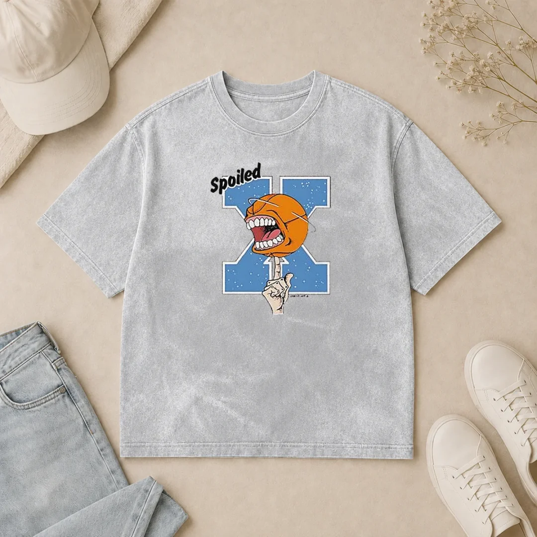 Nice Xavier Musketeers Basketball Spoiled Screaming Washed T Shirt Nice Xavier Musketeers Basketball Spoiled Screaming Washed T-Shirt