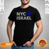 Nice Zohran Mamdani Rama Duwaji NYC Love Israel shirt optimized for showcasing vibrant colors and unique design.