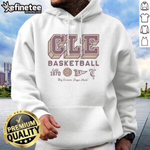 Pretty Cleveland Cavaliers Ncaa Basketball Est 1970 Cleveland Big Dreams Bigger Heart hoodie featuring bold graphics.