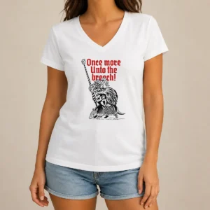 Pretty Sir Capy Once More Unto The Breach V-Neck Shirt